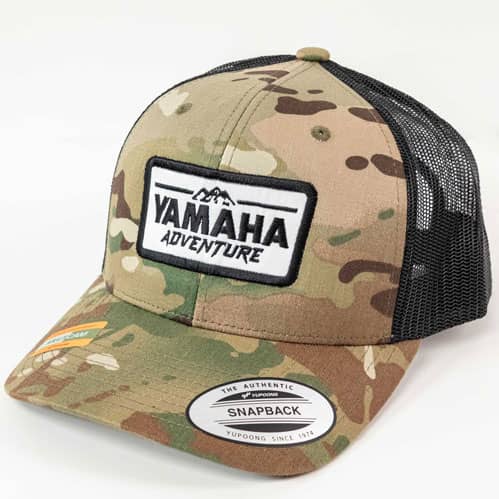 Yamaha Adventure Camo Trucker Cap