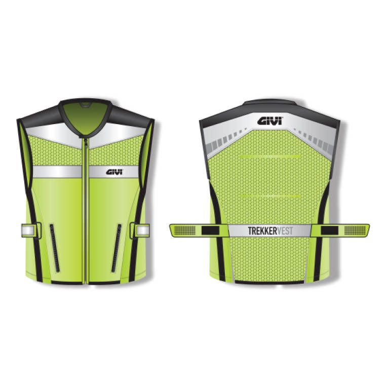 Givi High Visibility Trekker Vest SM/MD