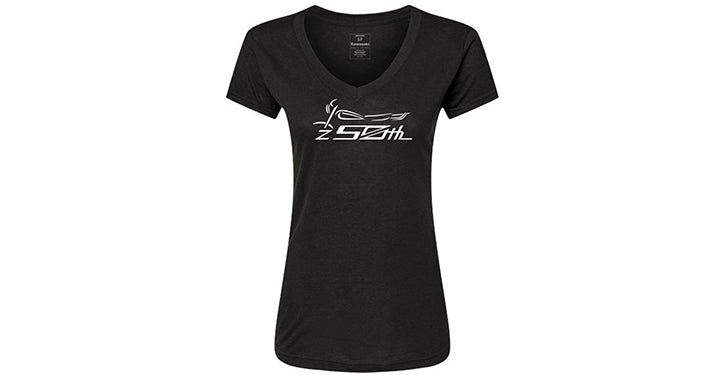Kawasaki Womens Z50th V-Neck Tee