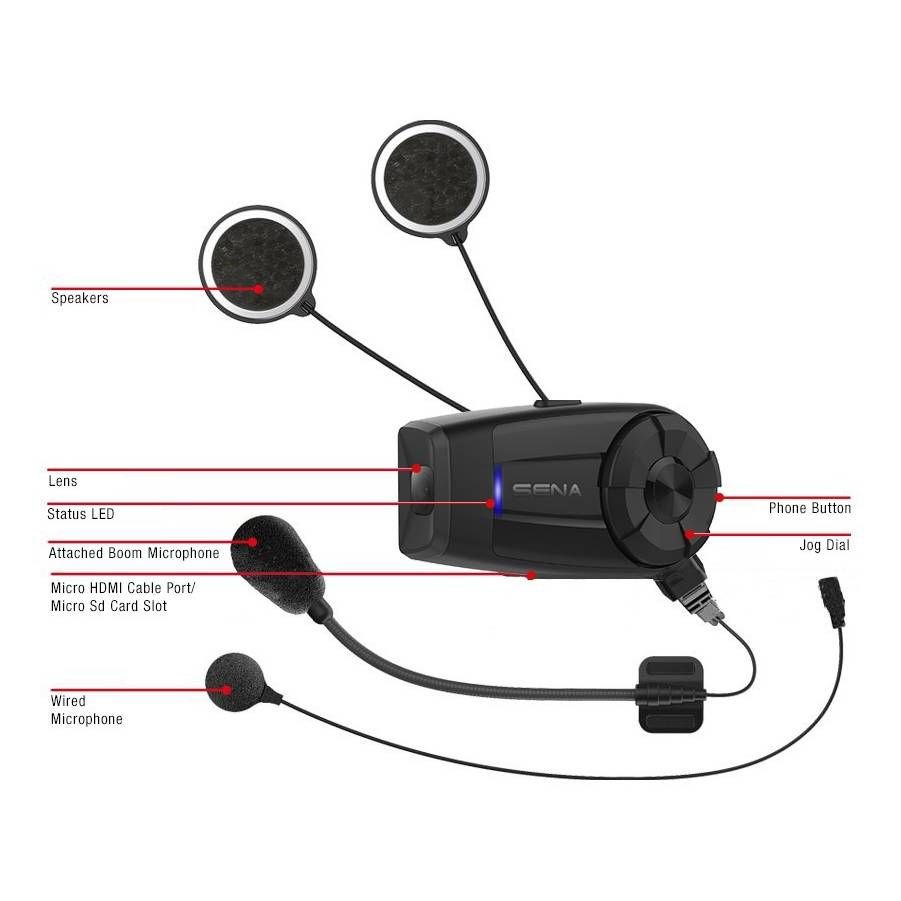 SENA 10C EVO Bluetooth Camera & Com System