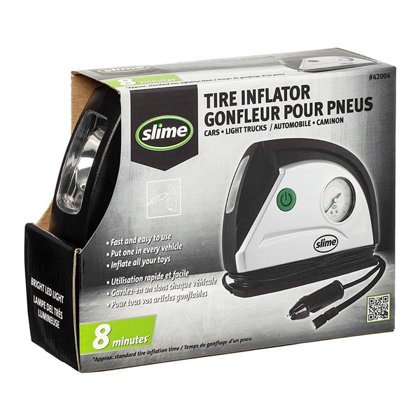Tire Inflator with Light