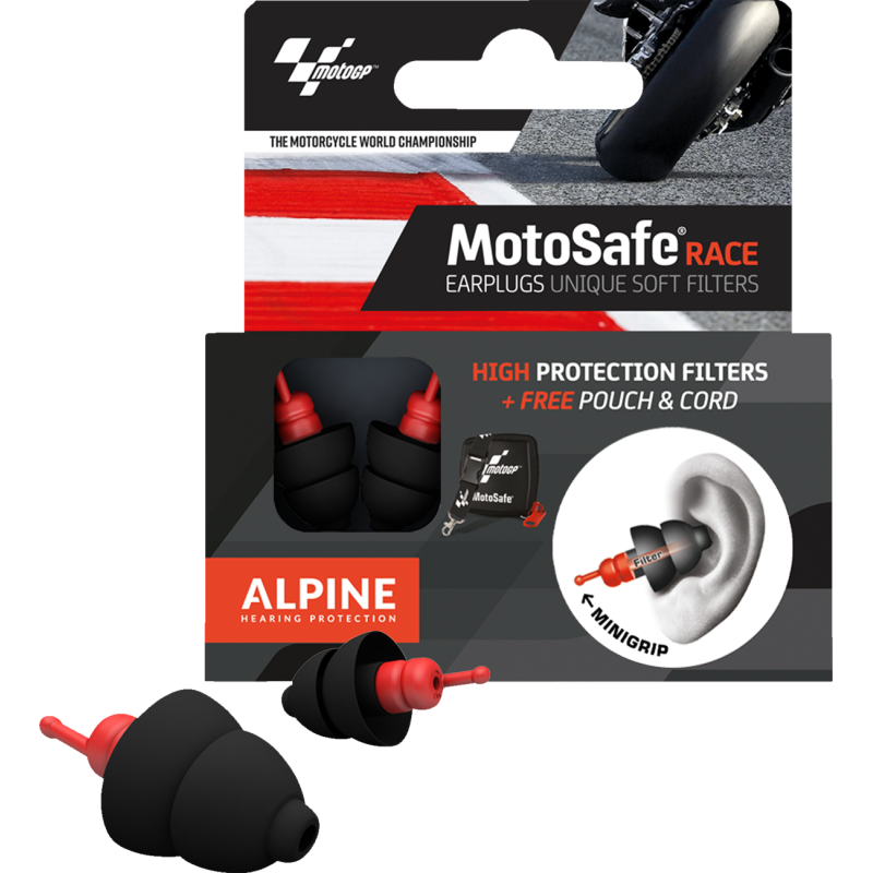 EARPLUGS MOTOSAFE RACE - MOTOGP EDITION