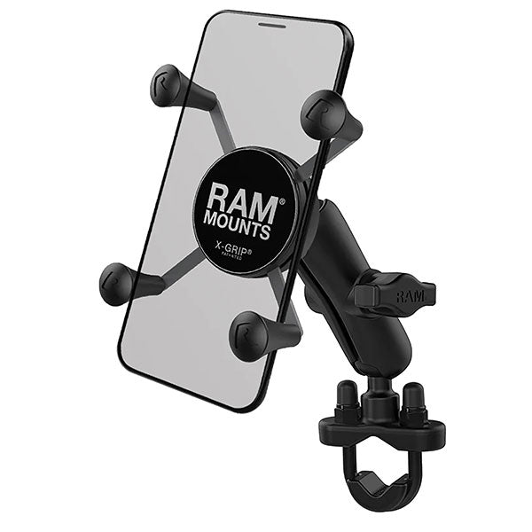 RAM Mount X-Grip Phone Holder with Handlebar Base