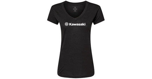 Kawasaki Ladies V-Neck Tee
