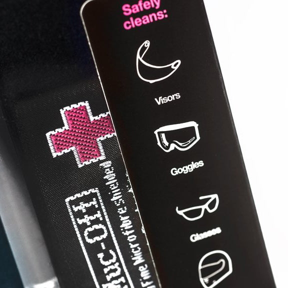 MUC-OFF  Visor, Lens and Goggle Cleaner Kit