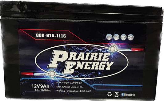 Prairie Battery Lithium Battery 12V 9Ah
