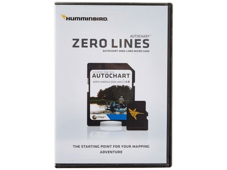 Humminbird Autochart Zero Lines Card